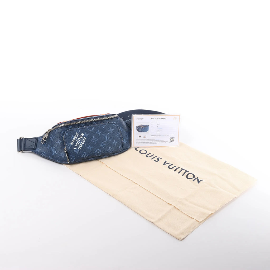 Louis Vuitton Rush Monogram Heritage Belt Bag in Blue M26821