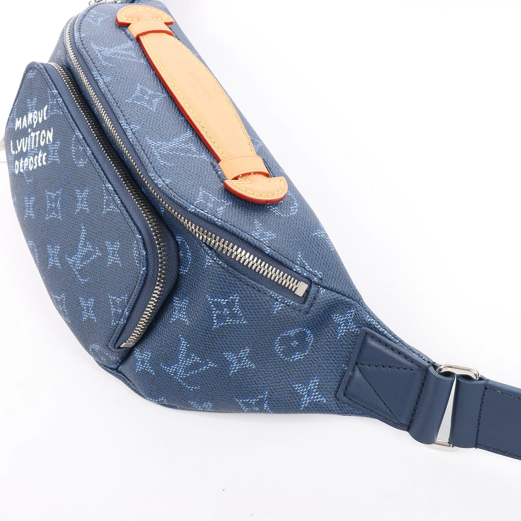 Louis Vuitton Rush Monogram Heritage Belt Bag in Blue M26821
