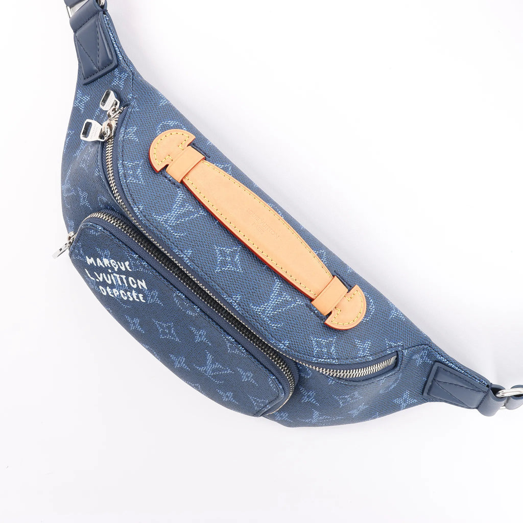 Louis Vuitton Rush Monogram Heritage Belt Bag in Blue M26821