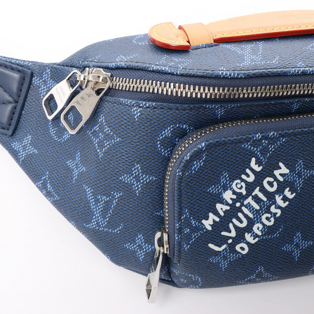 Louis Vuitton Rush Monogram Heritage Belt Bag in Blue M26821