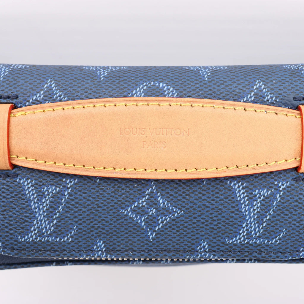 Louis Vuitton Rush Monogram Heritage Belt Bag in Blue M26821