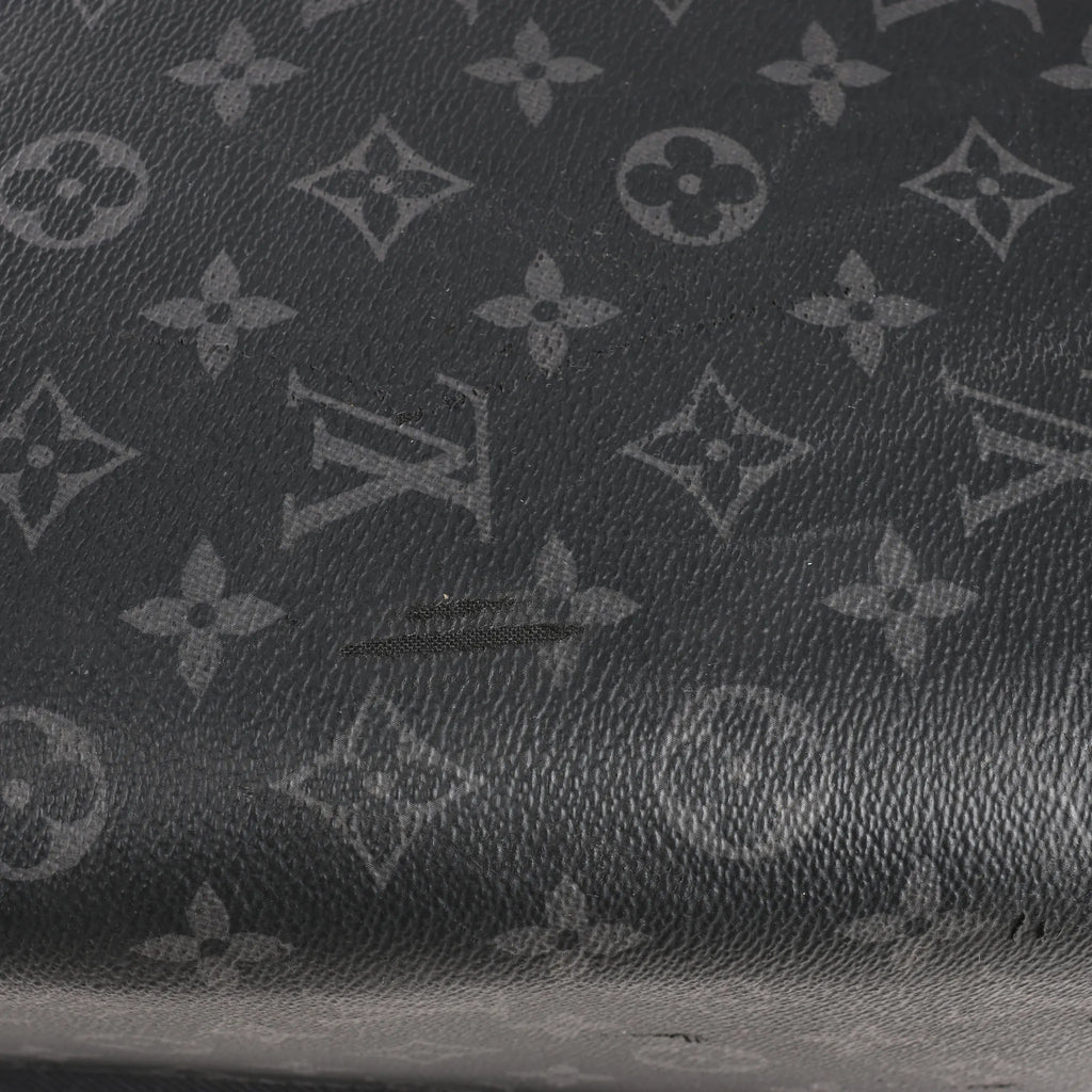 Louis Vuitton Horizon 60 Monogram Eclipse Travel Bag in Black