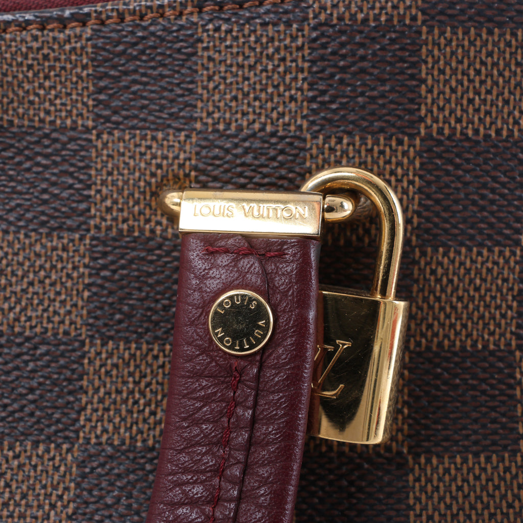 Louis Vuitton Damier Ebene Hyde Park Bolso de hombro N41014