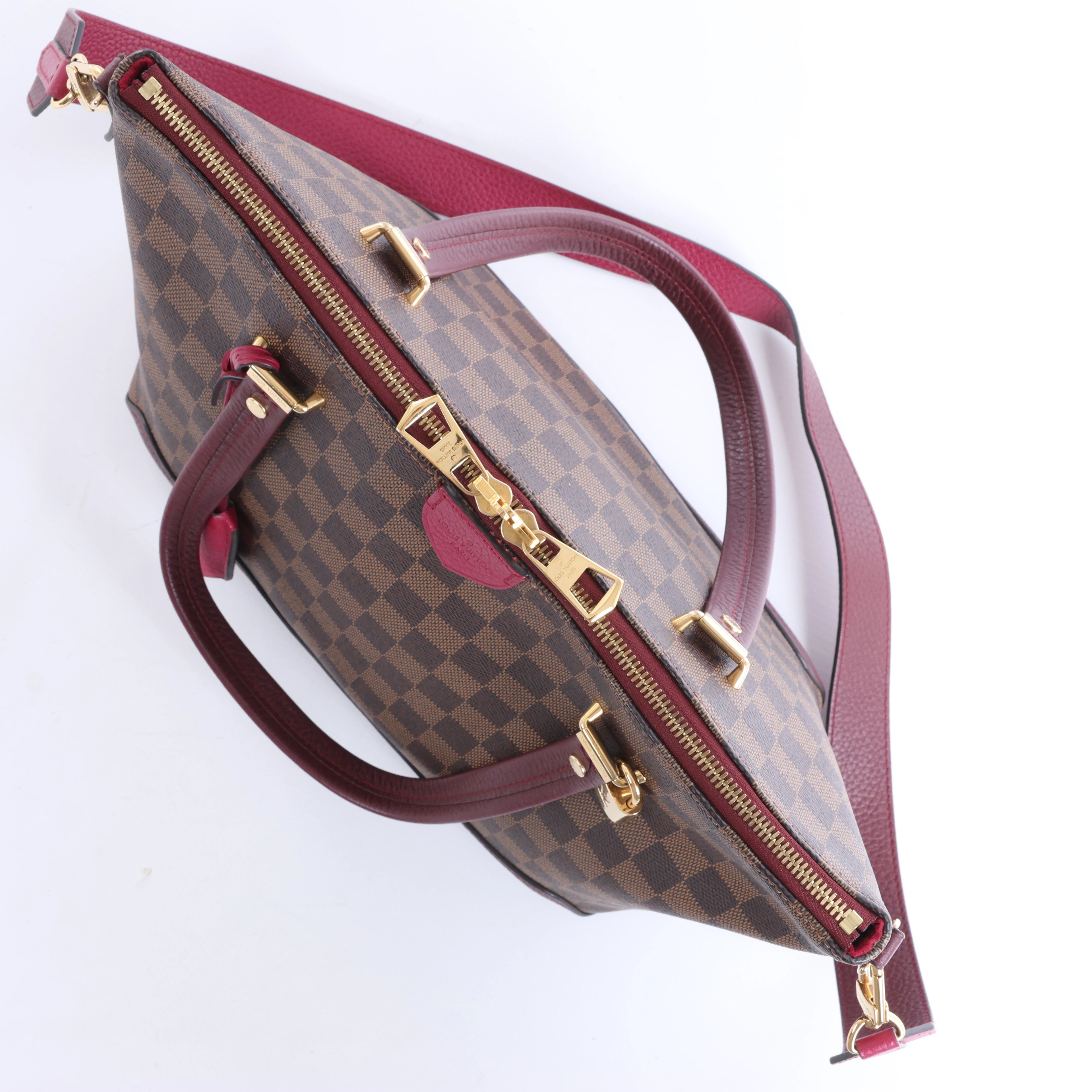 Louis Vuitton Damier Ebene Hyde Park Bolso de hombro N41014