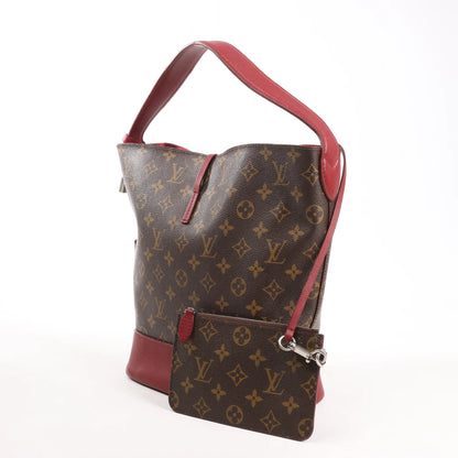 Louis Vuitton Idol Monogram Shoulder Bag in Brown x Burgundy M94545