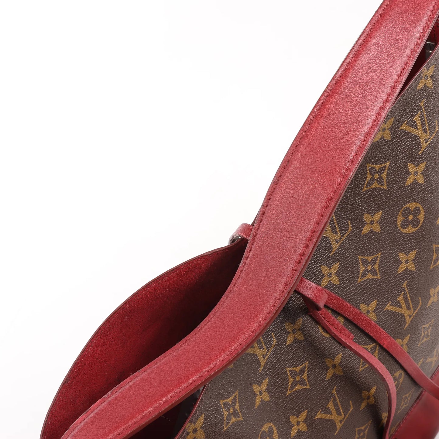 Louis Vuitton Idol Monogram Shoulder Bag in Brown x Burgundy M94545
