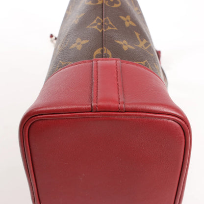 Louis Vuitton Idol Monogram Shoulder Bag in Brown x Burgundy M94545