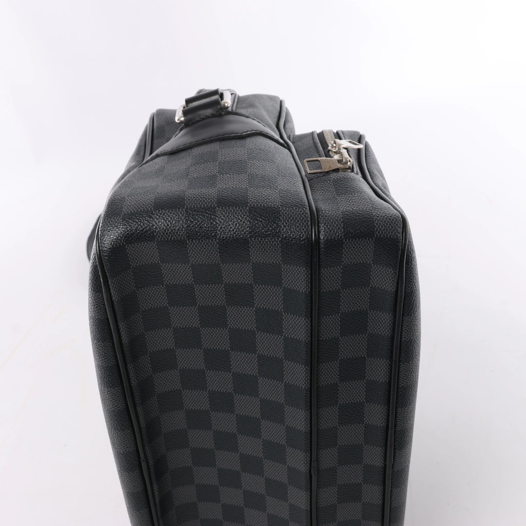 Louis Vuitton Sac Leoh Damier Graphite Messenger Crossbody Bag in Black N45252