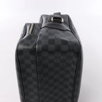 Louis Vuitton Sac Leoh Damier Graphite Messenger Crossbody Bag in Black N45252