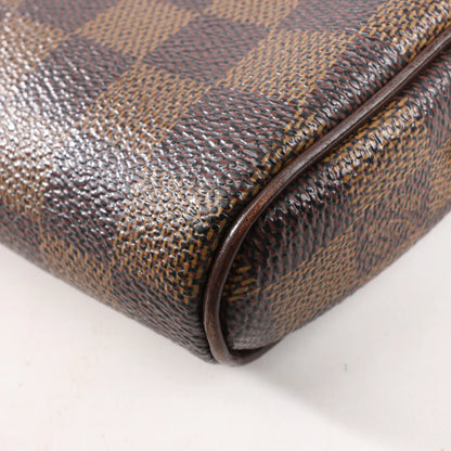 Louis Vuitton Damier Ebene Ipanema Pochette Crossbody Bag in Brown N51296