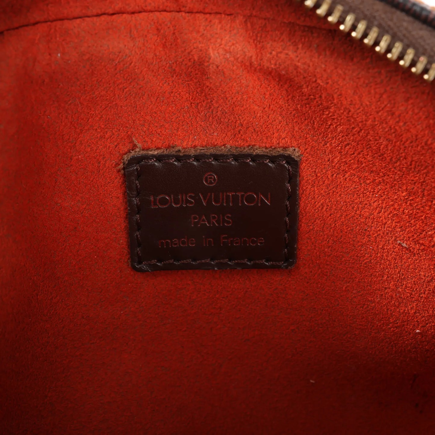 Louis Vuitton Damier Ebene Ipanema Pochette Crossbody Bag in Brown N51296