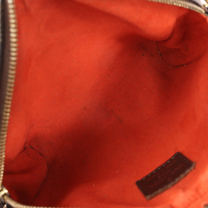 Louis Vuitton Damier Ebene Ipanema Pochette Crossbody Bag in Brown N51296