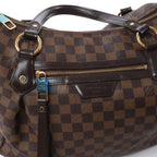 Louis Vuitton Ivorie MM Damier Ebene Shoulder Bag in Brown N41131