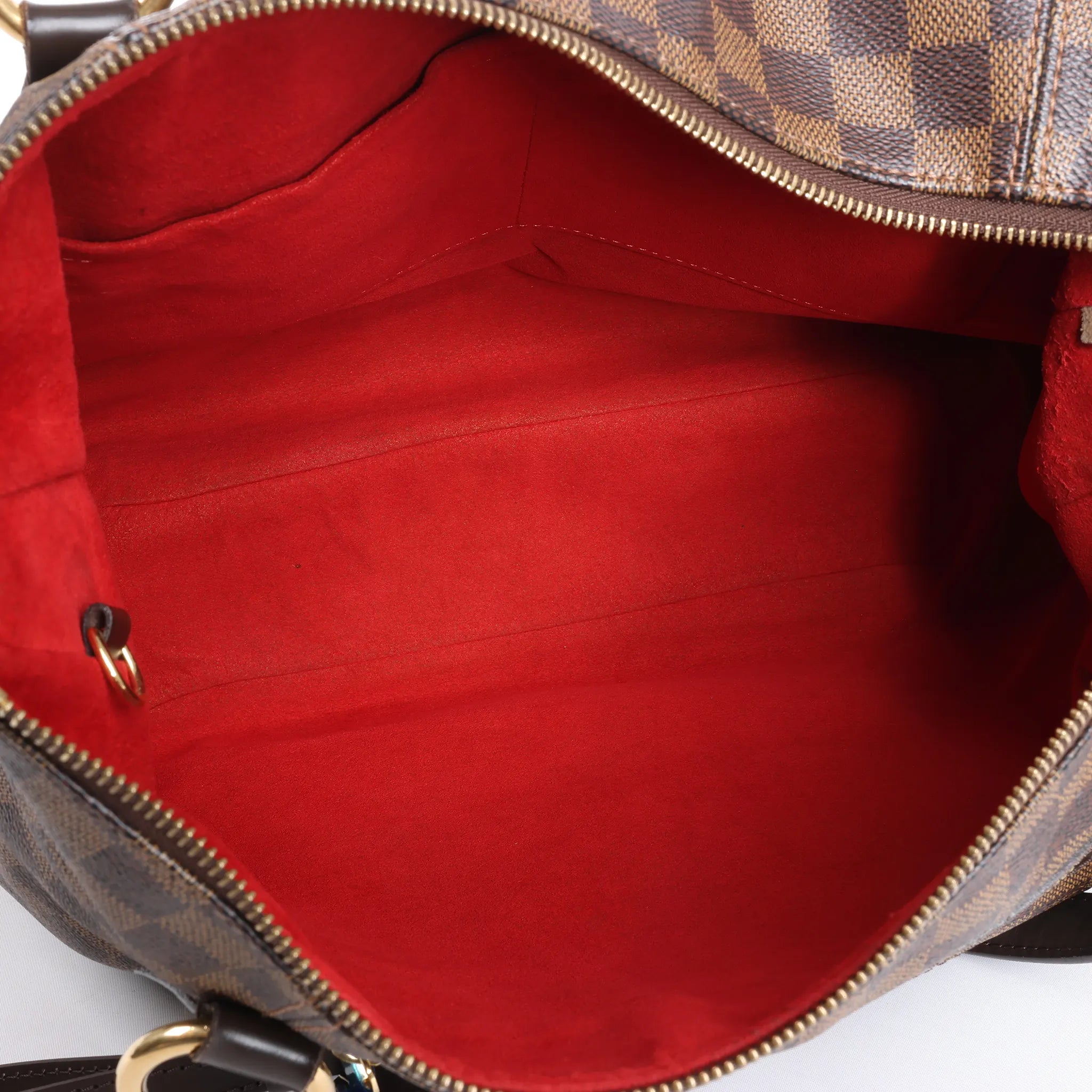 Louis Vuitton Ivorie MM Damier Ebene Shoulder Bag in Brown N41131