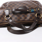 Louis Vuitton Ivorie MM Damier Ebene Shoulder Bag in Brown N41131