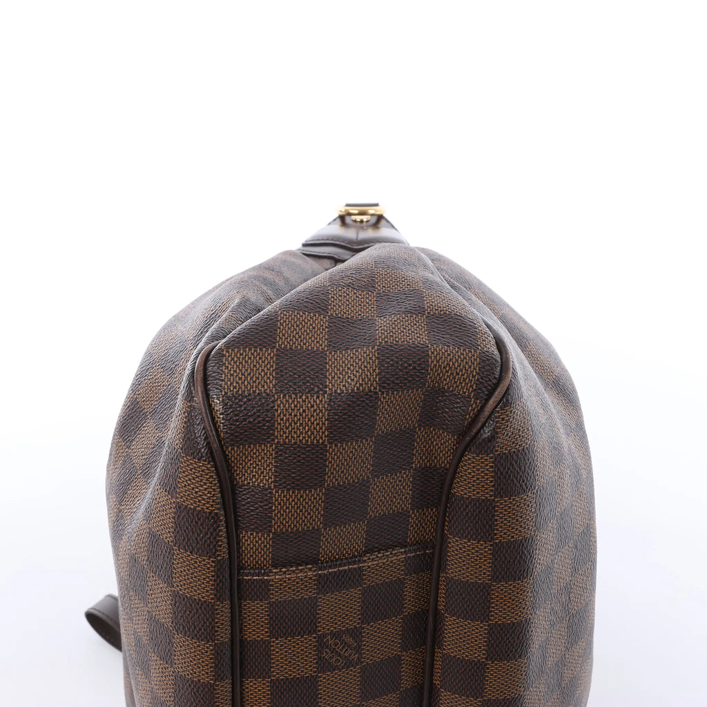 Louis Vuitton Ivorie MM Damier Ebene Shoulder Bag in Brown N41131