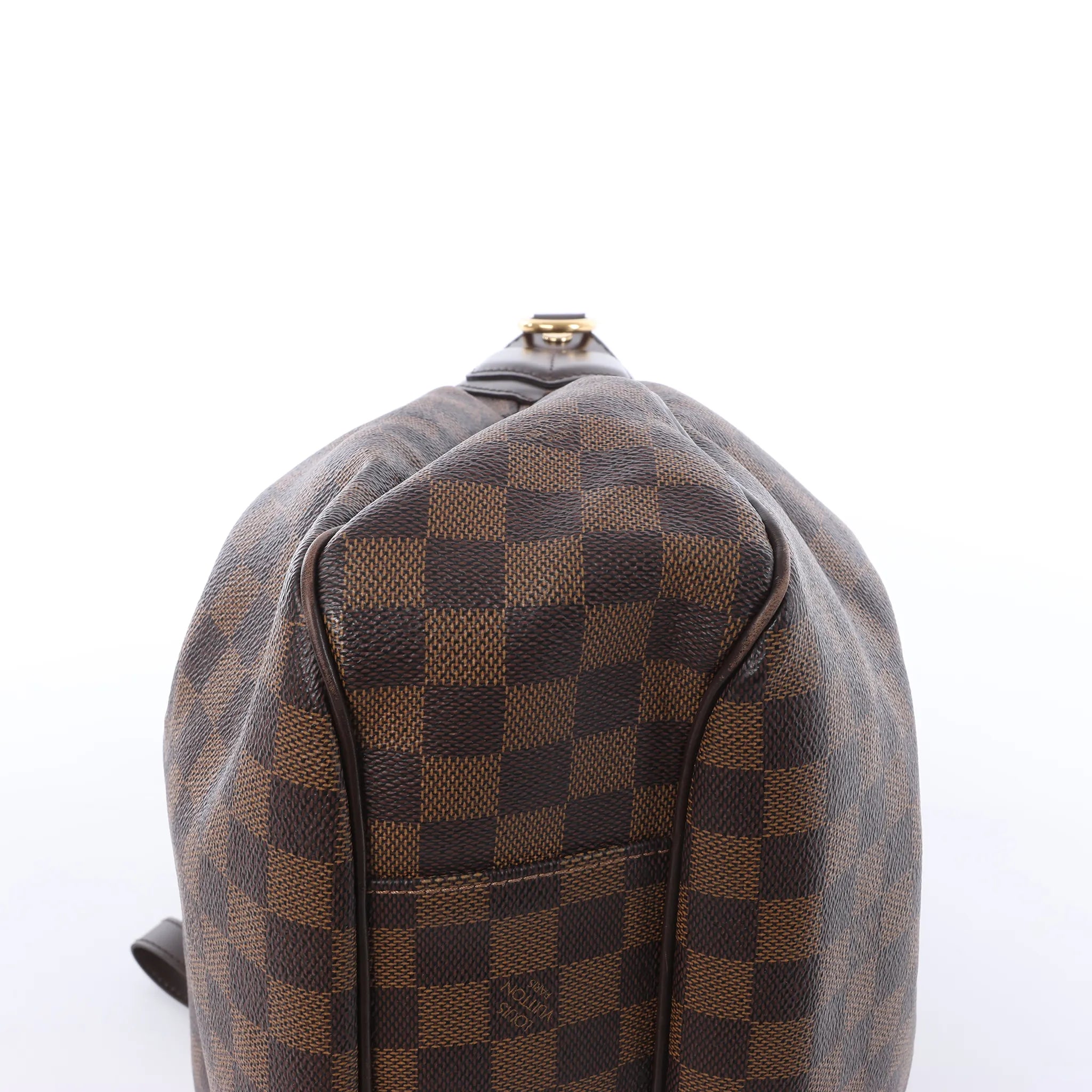 Louis Vuitton Ivorie MM Damier Ebene Shoulder Bag in Brown N41131