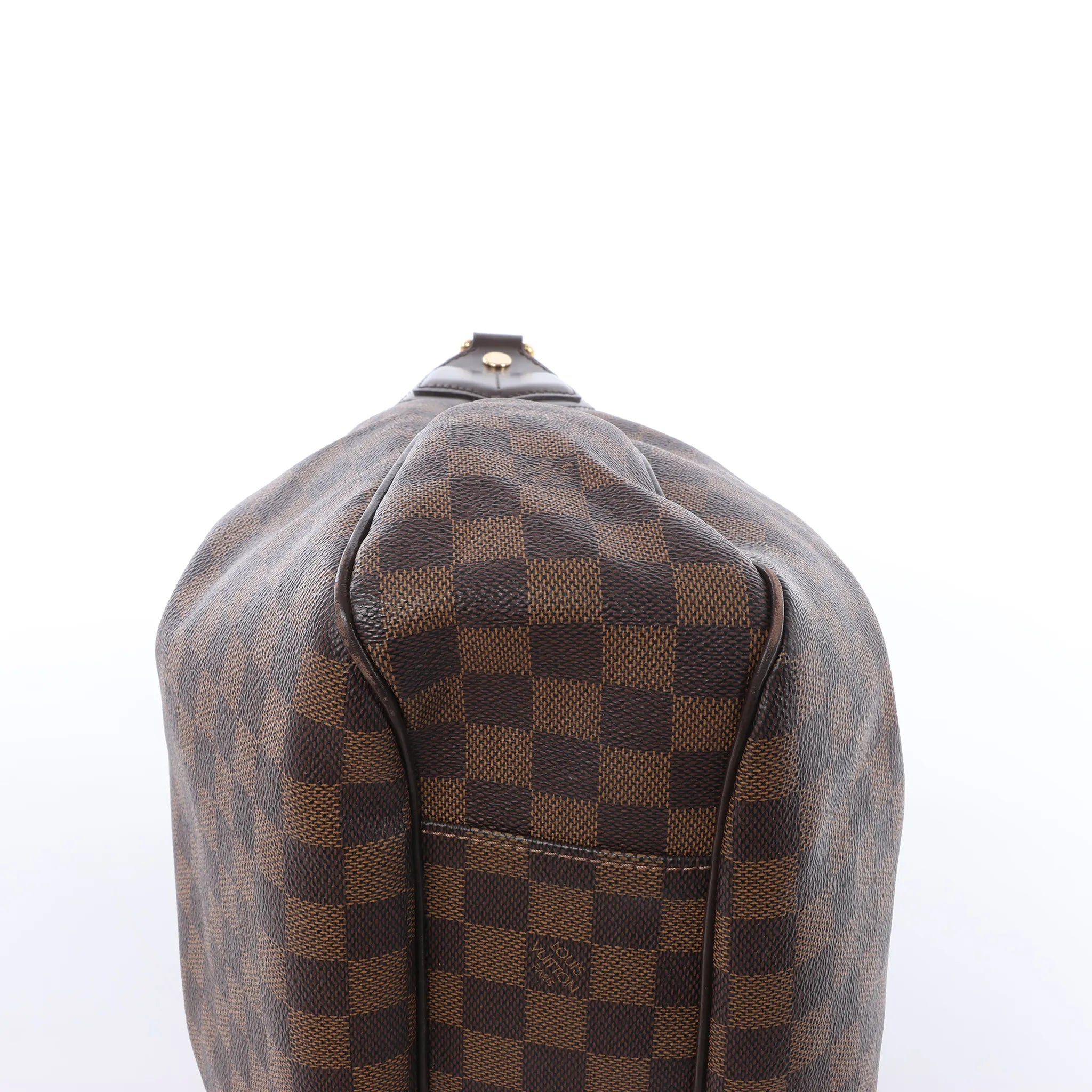 Louis Vuitton Ivorie MM Damier Ebene Shoulder Bag in Brown N41131