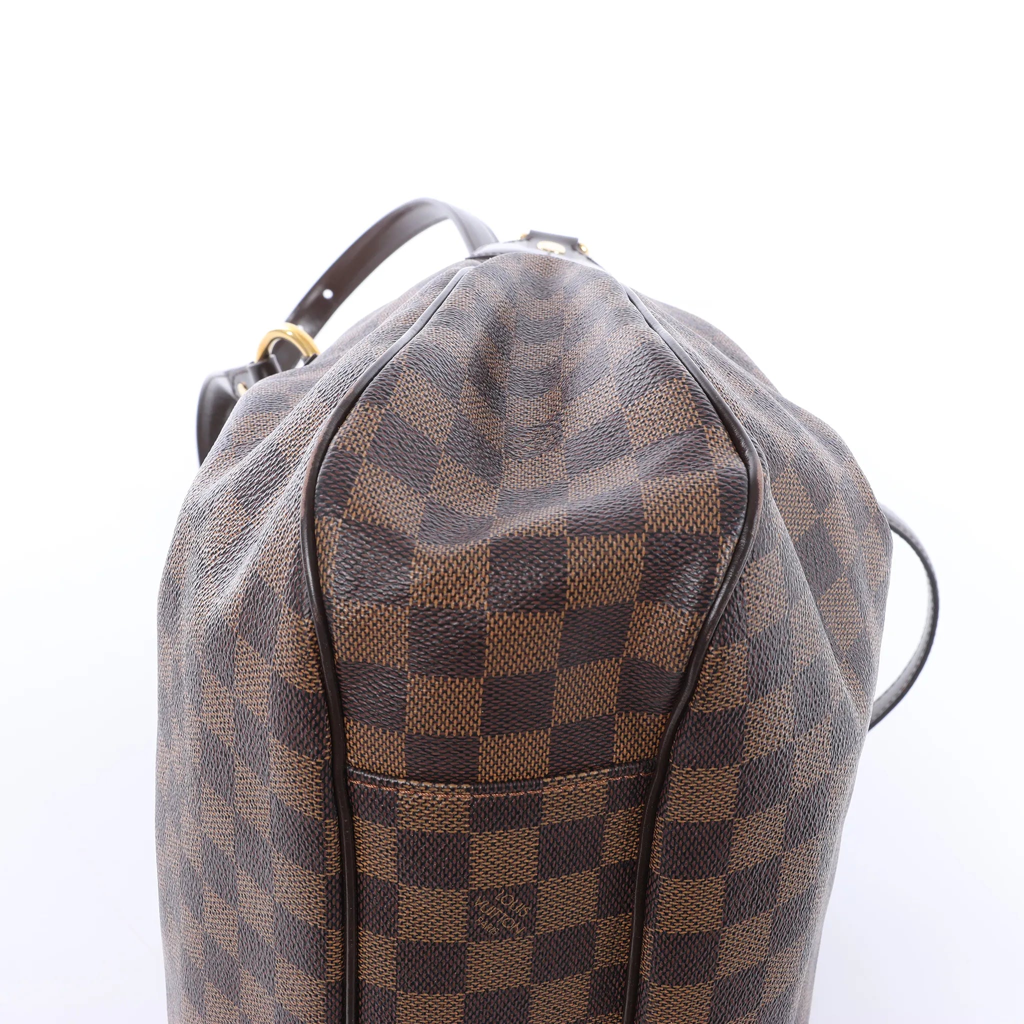 Louis Vuitton Ivorie MM Damier Ebene Shoulder Bag in Brown N41131