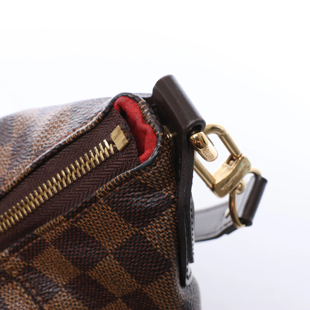Louis Vuitton Ivorie MM Damier Ebene Shoulder Bag in Brown N41131