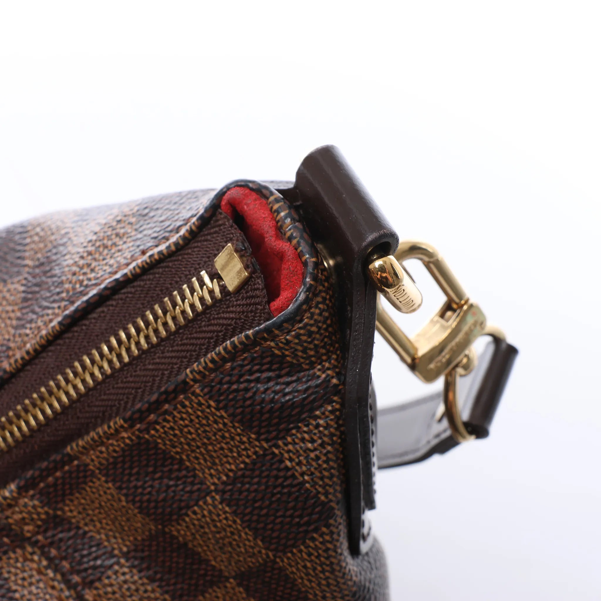Louis Vuitton Ivorie MM Damier Ebene Shoulder Bag in Brown N41131