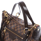 Louis Vuitton Ivorie MM Damier Ebene Shoulder Bag in Brown N41131