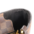Louis Vuitton Jersey MM Damier x Leather 2Way Shoulder Bag in Brown x Black N44023