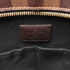 Louis Vuitton Jersey MM Damier x Leather 2Way Shoulder Bag in Brown x Black N44023
