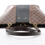 Louis Vuitton Jersey MM Damier x Leather 2Way Shoulder Bag in Brown x Black N44023