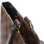 Louis Vuitton Jersey MM Damier x Leather 2Way Shoulder Bag in Brown x Black N44023