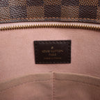 Louis Vuitton Jersey Damier x Leather 2Way Shoulder Bag in Brown x Pink N44041