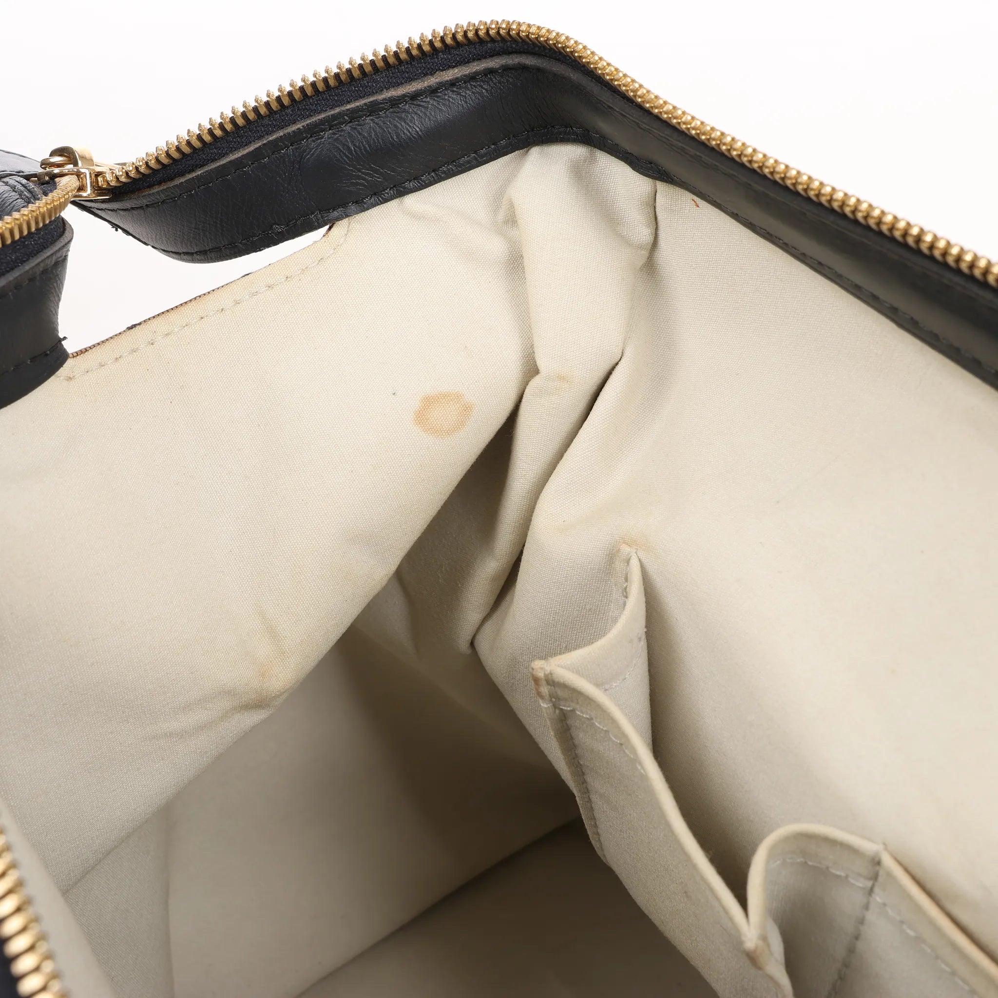 Louis Vuitton Josephine GM Monogram Mini Handbag in Beige x Navy