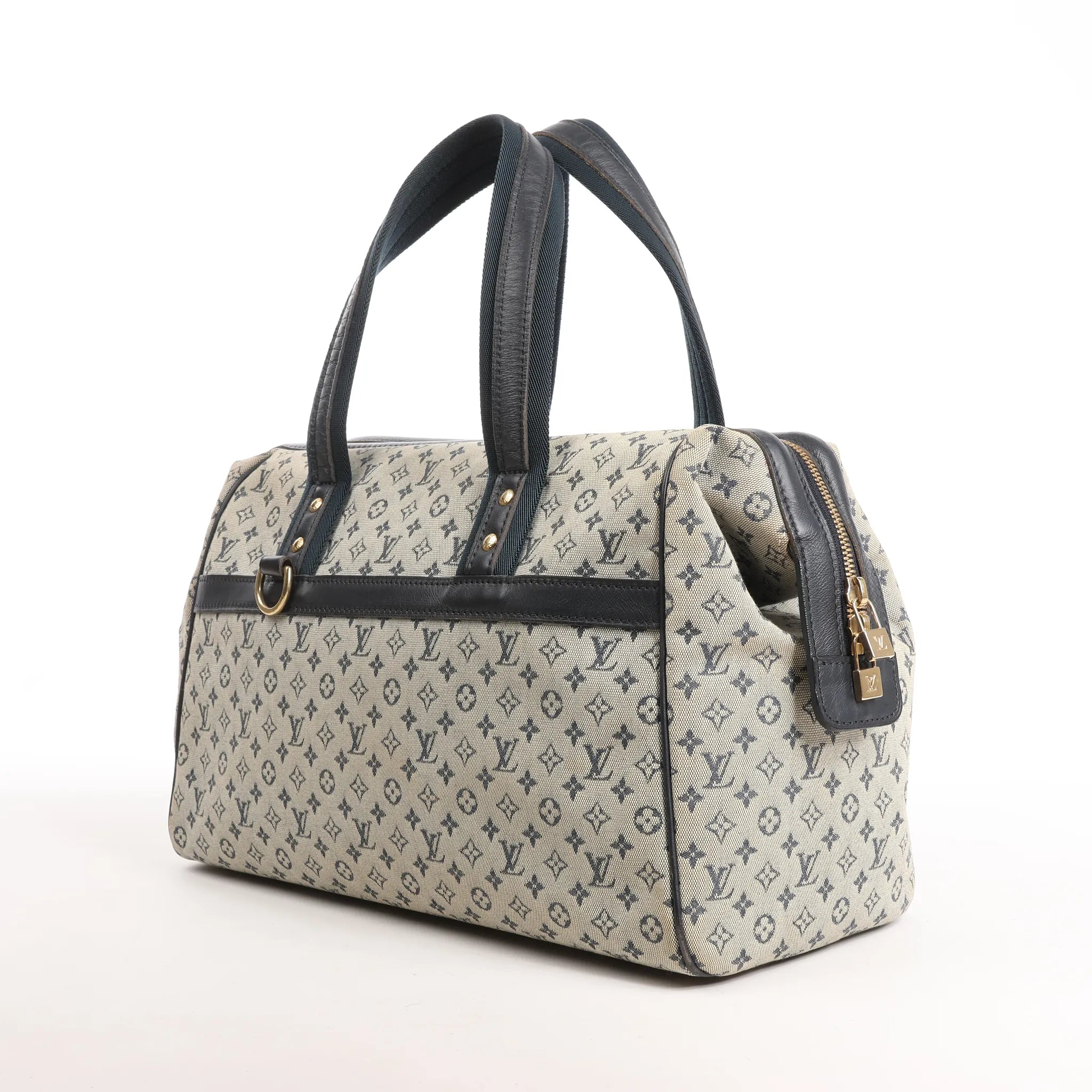 Louis Vuitton Josephine GM Monogram Mini Handbag in Beige x Navy
