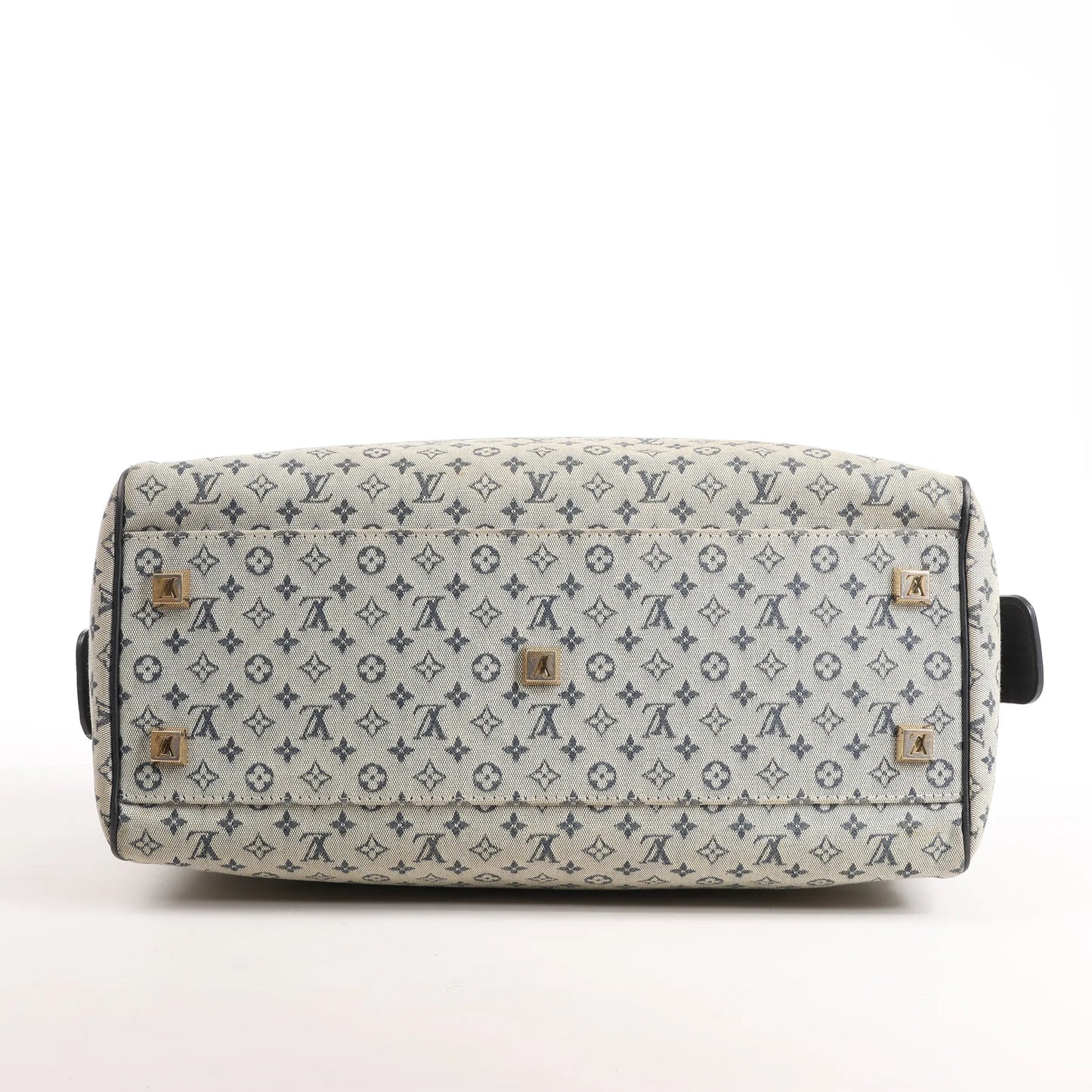 Louis Vuitton Josephine GM Monogram Mini Handtasche in Beige x Marineblau