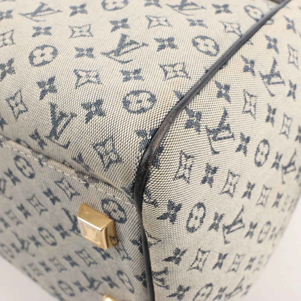 Louis Vuitton Josephine GM Monogram Mini Handbag in Beige x Navy