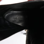 Louis Vuitton Jumble Line 19-year Monogram PVC & Leather Ankle Boots in Black × Brown MA0169, Size 39.5 EU