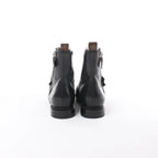 Louis Vuitton Jumble Line 19-year Monogram PVC & Leather Ankle Boots in Black × Brown MA0169, Size 39.5 EU