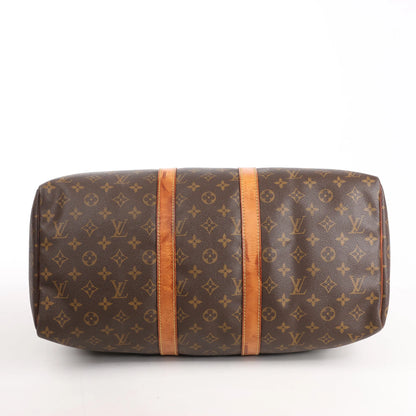 Louis Vuitton Keepall 45 Monogram Canvas Travel Bag in Brown M41428