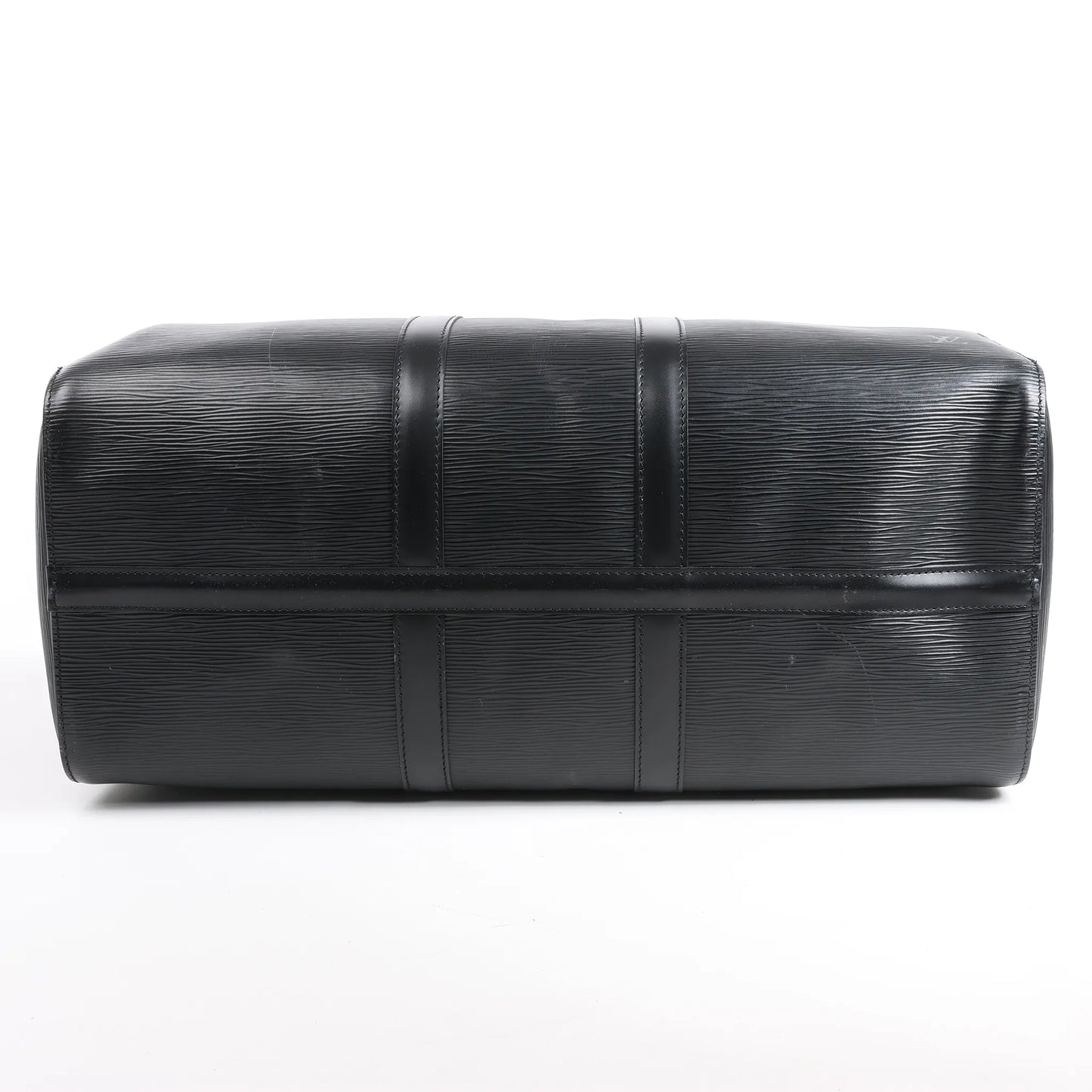 Louis Vuitton Epi Leather Keepall 45 Travel Bag in Black M42972