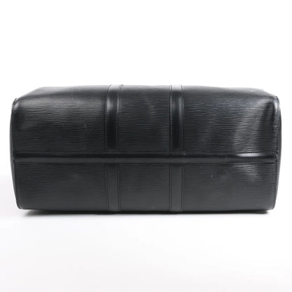 Louis Vuitton Epi Leather Keepall 45 Travel Bag in Black M42972