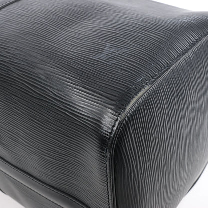 Louis Vuitton Epi Leather Keepall 45 Travel Bag in Black M42972