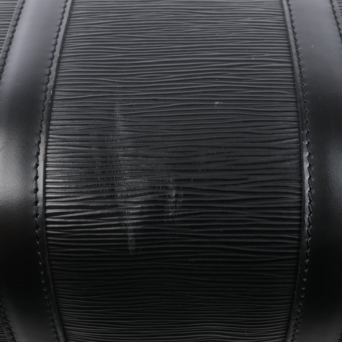 Louis Vuitton Epi Leather Keepall 45 Travel Bag in Black M42972