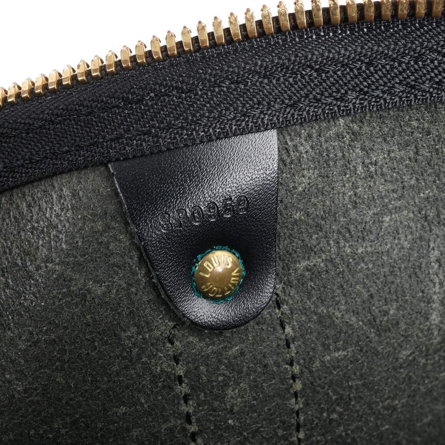 Louis Vuitton Epi Leather Keepall 45 Travel Bag in Black M42972