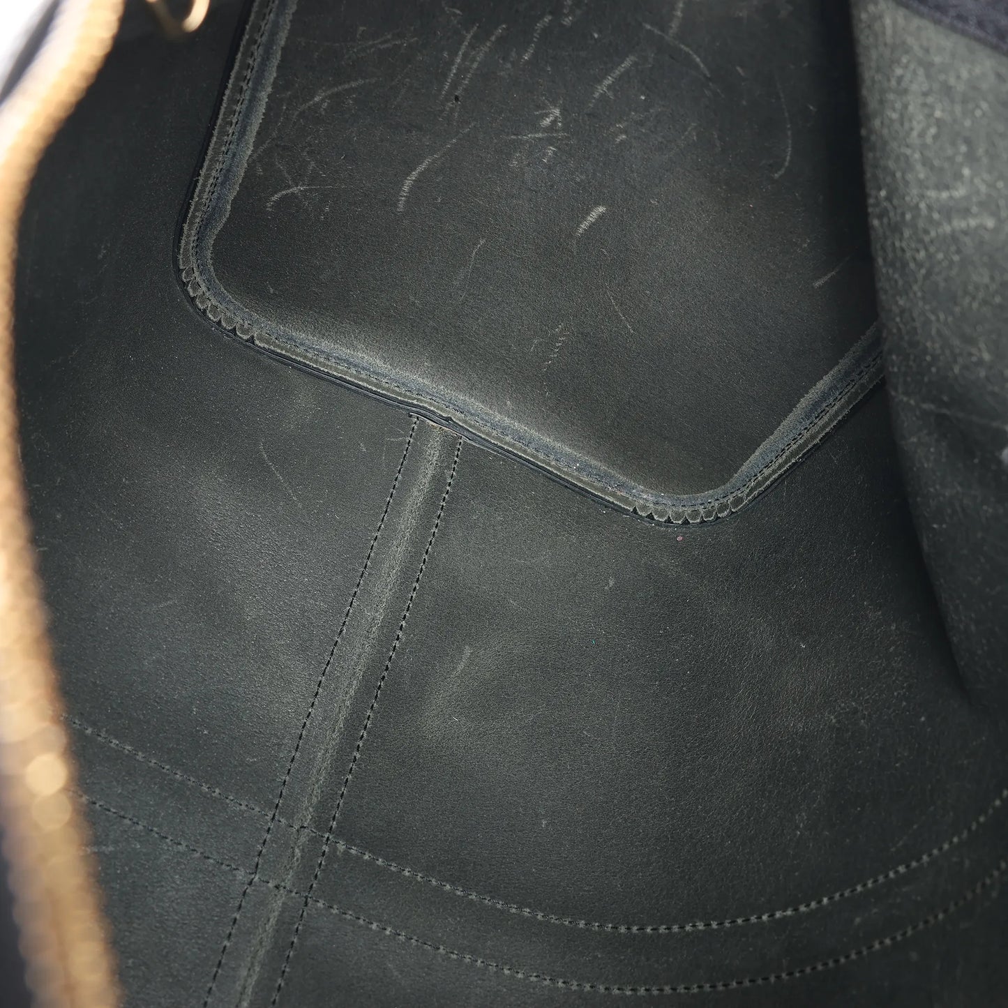 Louis Vuitton Epi Leather Keepall 45 Travel Bag in Black M42972