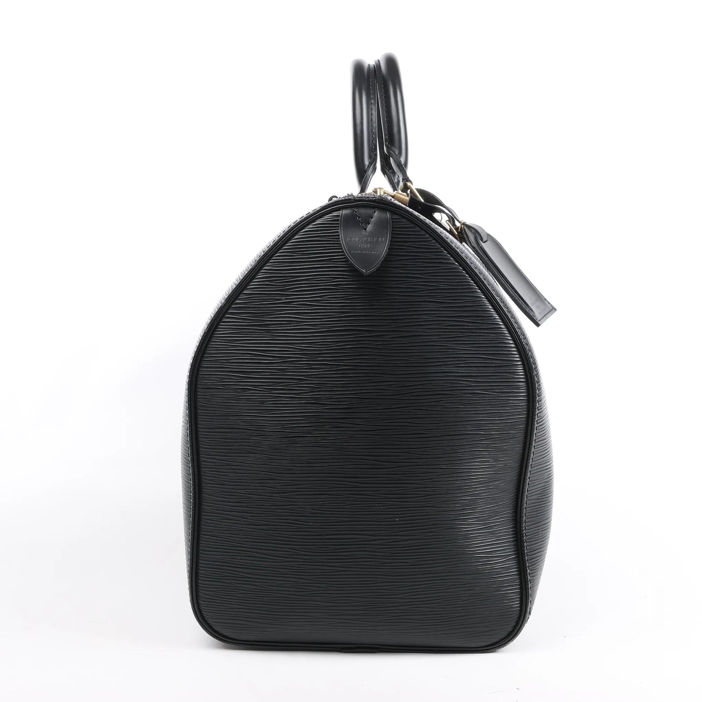 Louis Vuitton Epi Leather Keepall 45 Travel Bag in Black M42972