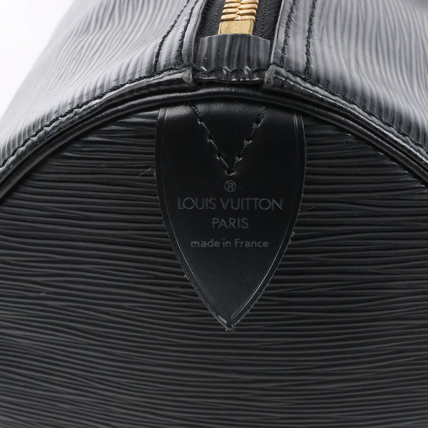 Louis Vuitton Epi Leather Keepall 45 Travel Bag in Black M42972