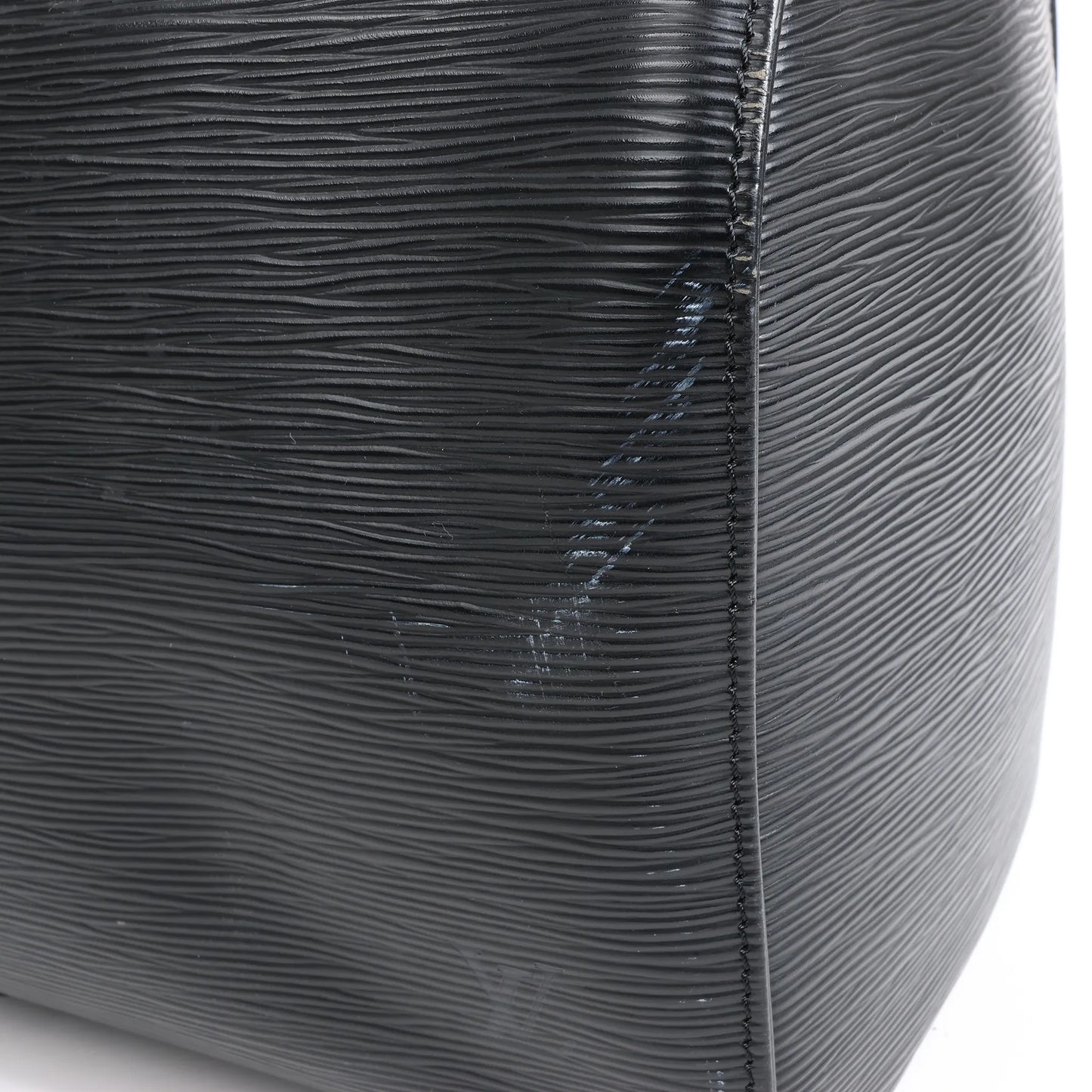 Louis Vuitton Epi Leather Keepall 45 Travel Bag in Black M42972