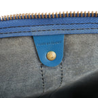 Louis Vuitton Keepall 45 Epi Leather Travel Bag in Blue M42975