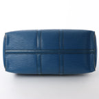 Louis Vuitton Keepall 45 Epi Leather Travel Bag in Blue M42975