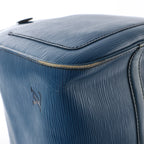 Louis Vuitton Keepall 45 Epi Leather Travel Bag in Blue M42975